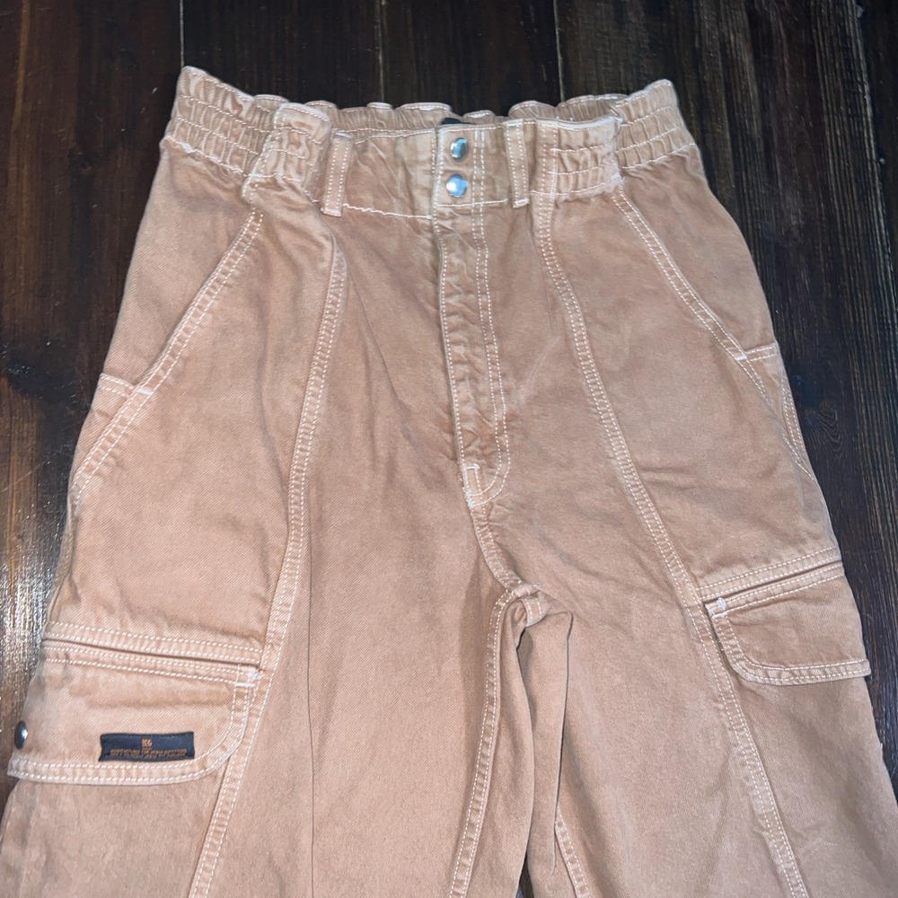 Cargo Pants Urban Outfitters BDG Brown Multiple Pockets Skate 30 - Picture 8 of 9